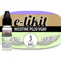 Nicotine 3 mg - PG20VG80
