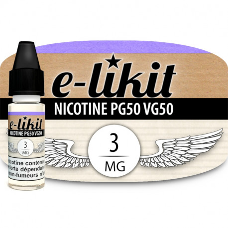 Nicotine 3 mg - PG50VG50