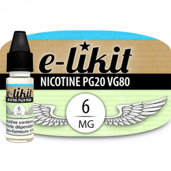 Nicotine 6 mg - PG20VG80