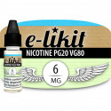 Nicotine 6 mg - PG20 VG80