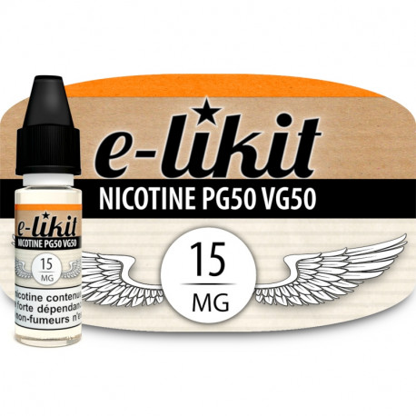 Nicotine 15 mg - PG50VG50
