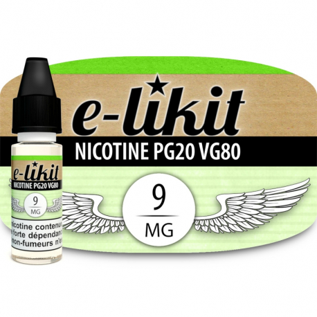 Nicotine 9 mg - PG20VG80