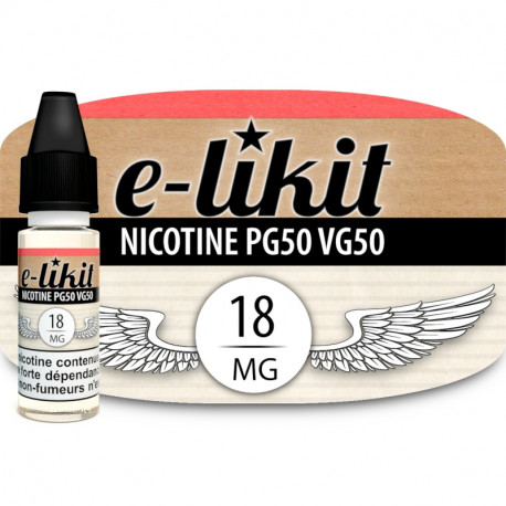 Nicotine 18 mg - PG50VG50