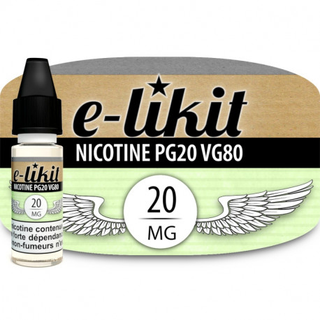 Nicotine 20 mg - PG20VG80