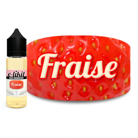 Fraise - E-liquide 15 ml