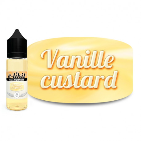 Vanille custard - E-liquide 15 ml