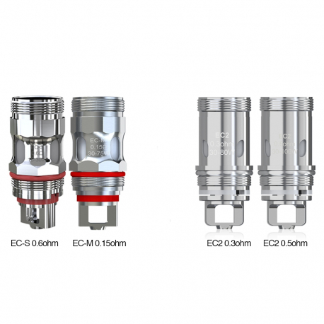 5 * Résistances pour MELO (Eleaf)