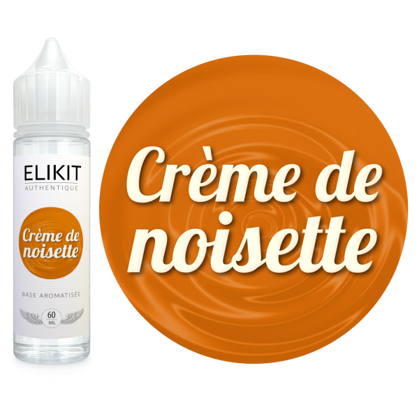 E-Liquide 60 ml Crème de noisette